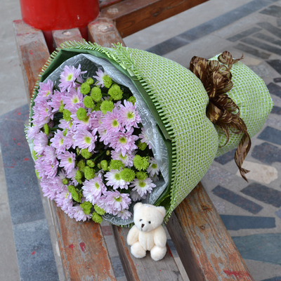 Wedding свежие флористические цветки пакуя букет цветка фильма подарка Organza оборачивая листы